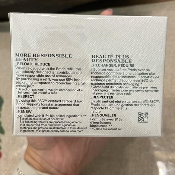 NWT Prada Augmented Skin Cream 60ml 2 fl oz Sealed - Picture 4 of 6